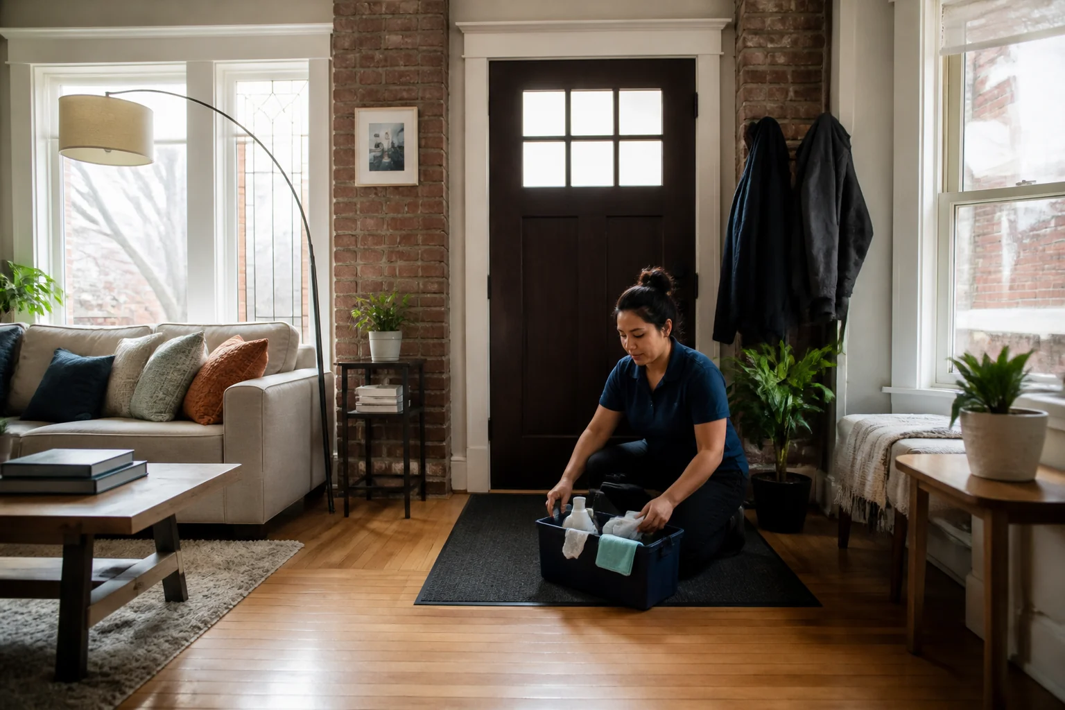 Home interior representative of cleaning needs in Denver, CO